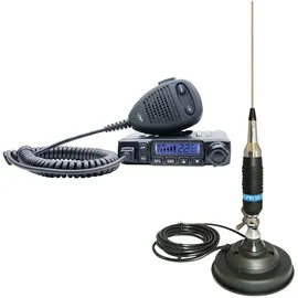PNI CB-Funkgeräte Escort HP 6500 ASQ mit CB S9 Antenne mit Magnet