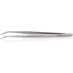 KNIPEX Universalpinzetten Präzisions-Pinzette mit Führungsstift, Spitze Form