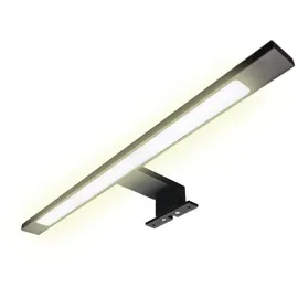 Kalb Material Für Möbel kalb LED Badleuchte 450 mm warmweiß Schwarz