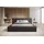 FEDVE Polsterbett Doppelbett Lopra Bett Bettkasten 180x200 cm Dunkelgrau (Magic Velvet 2273) - Dunkelgrau