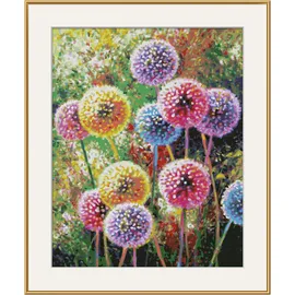 Schipper 609130872 - Malen nach Zahlen Blütenfeuerwerk, 40 x 50 cm