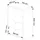 abamihome Schuhbank 33 x 80 x 60 cm geschlossen / Sonoma Eiche