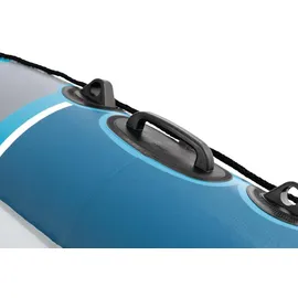 Intex Schlauchboot Excursion 4 Blau inkl. Pumpe und Alu-Paddel