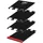 BULL'S Dart Puzzle Matte Schaumstoff inkl. Oche