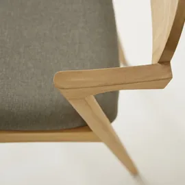 Tikamoon Esszimmerstuhl Guido Stoff beige