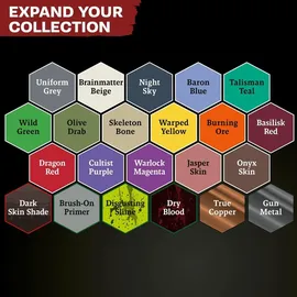 The Army Painter Warpaints Fanatic Set 22 18 ml Acryl Farben