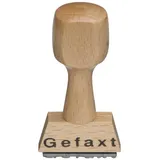 kompatible Ware Textstempel "Gefaxt"