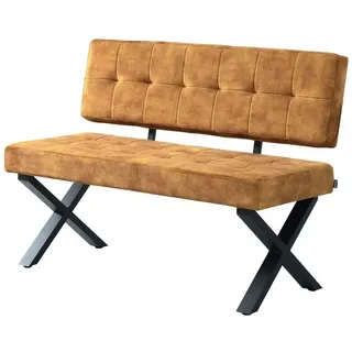 B&D home B&D home® Sitzbank KAREN in Gelb, – (B)120 x (H)86 x (T)56 cm | Gr.: 120 cm