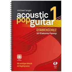 Edition DUX Michael Langer - Acoustic Pop Guitar 1 - Lehrbuch