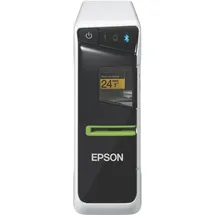 Epson LabelWorks LW-600P 220V CONTINENTAL AND UK AC ADAPTER 180 dpi), Etikettendrucker, Schwarz, Grau