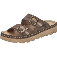 Rieker Damen V8751 Pantolette, Braun, 41 EU