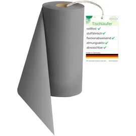 Sensalux Vlies-Tischläufer 50 cm x 25 m Grau