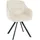 CLP Esszimmerstuhl Russel Samt Oder Stoff, Creme, Samt