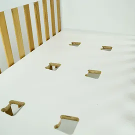 les tendances KocotKids »Kubi« Babybett in weiß