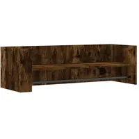 vidaXL Wandregal 100 x 35 x 30,5 cm Braun