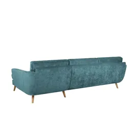 Soho Ecksofa ¦ türkis/petrol ¦ Maße (cm): B: 274 H: 85 T: 156.0