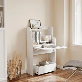 SoBuy Schreibtisch FWT105-II-W Weiß