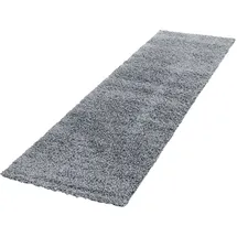 Ayyildiz Teppiche Life Shaggy 1500 Hochflorteppich 100 x 200 cm hellgrau