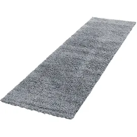 Ayyildiz Teppiche Life Shaggy 1500 Hochflorteppich 100 x 200 cm hellgrau