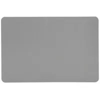 KESPER Platzset, Tischset Lederoptik grau 44x29cm Kunststoff