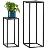 bremermann Blumenhocker 30 x 90 cm Schwarz