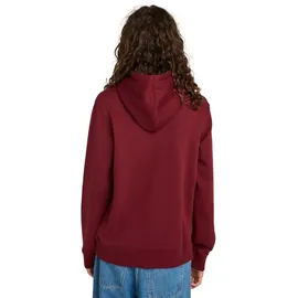 Element Icon Embroidery Hoodie Rot XS