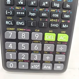 Casio FX-87DE PLUS-2 Wissenschaftlich-Technischer Schulrechner Schwarz