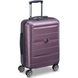 Delsey PARIS Comete + 4 Double Rolls Cabin Trolley SL 55 Purple