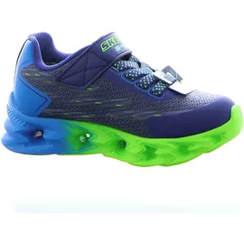 SKECHERS Vortex 2.0 Navy Synthetic / Textile / Lime & Blue Trim 34
