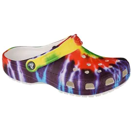 Crocs Classic Tie-Dye Graphic Clog multi 37-38