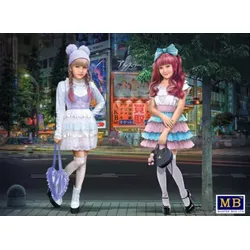 MASTER BOX LTD. MB35187 1:35 Kawaii fashion leaders. Minami and Mai