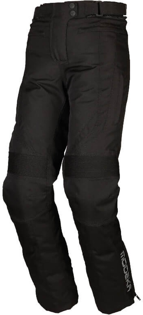 Modeka Luana Damen Motorrad Textilhose, schwarz, Größe 42