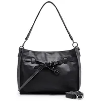 FredsBruder Belted With Love Schultertasche Leder Black