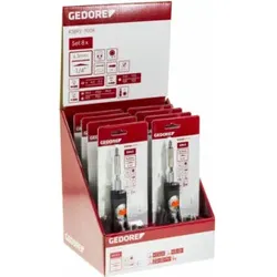 Gedore Red Display 8x Knarrenschraubendreher Bit-Teleskop R38929008