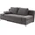 Jockenhöfer Schlafsofa 2-Sitzer grau