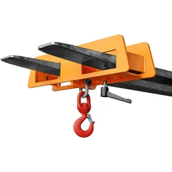 BAUER Südlohn Lasthaken für Stapler LH-II 2,5, Gelborange