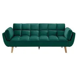 Schlafsofa Cora Grün Samt