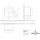 Villeroy & Boch Waschtischunterschrank 1 Tür 55 x 52 x 43,8 cm Grau