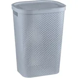 Curver Infinity 59L - grauer Wäschekorb,