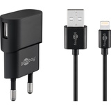 goobay Apple Lightning Ladeset 1 A, - Netzteil mit Apple Lightning Kabel