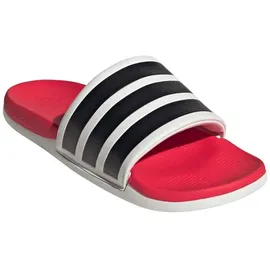 adidas Adilette Comfort 2.0 Schwarz/Weiß/Rot 42