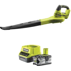 Ryobi Akku-Laubgebläse 18 V ONE+, 245 km|h Luftgeschwindigkeit, mit 4,0 Ah Akku & Ladegerät OBL1820F
