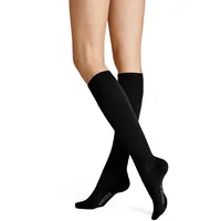 Hudson Damen Kniestrümpfe Relax Woolmix Clima druckfreier Bund