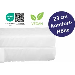 Federkernmatratze BeCo Physio Top, 23 cm Komforthöhe - Größe: 100 x 200 cm, Härtegrad: H3 (80 kg - 120 kg)