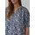 s.Oliver Strukturierte Bluse mit Halbarm im O-Shape Blau 38