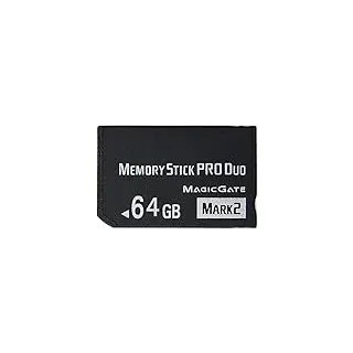 LICHIFIT Pro Duo Speicherkarte, 64 GB, für Sony PSP 2000/3000, High-Speed, Schwarz