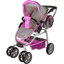 alice"s wonderland' Alice 2-in-1-Puppenwagen Sterne Rosa