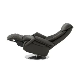 Polstermöbel Oelsa Sessel Mambo Leder 86 x 119 x 88 cm Grau elektrisch
