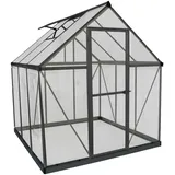 Palram - Canopia Hybrid 66 Anthrazit 185x185x208 cm 190x185x209 (LxBxH)