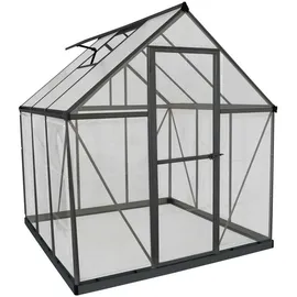 Palram - Canopia Hybrid 66 Anthrazit 185x185x208 cm 190x185x209 (LxBxH)
